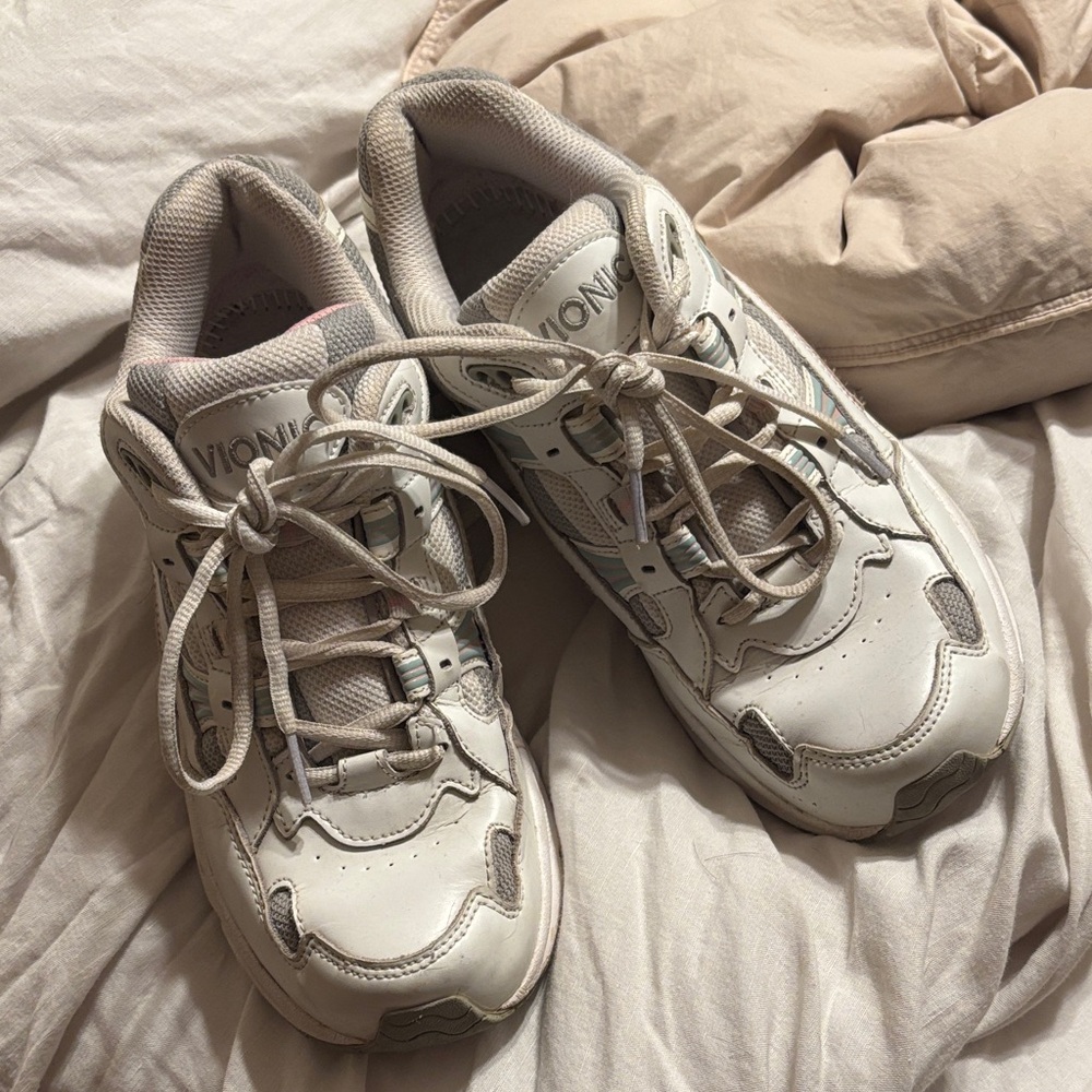 Vionic Off-White Athletic Shoes - image 1